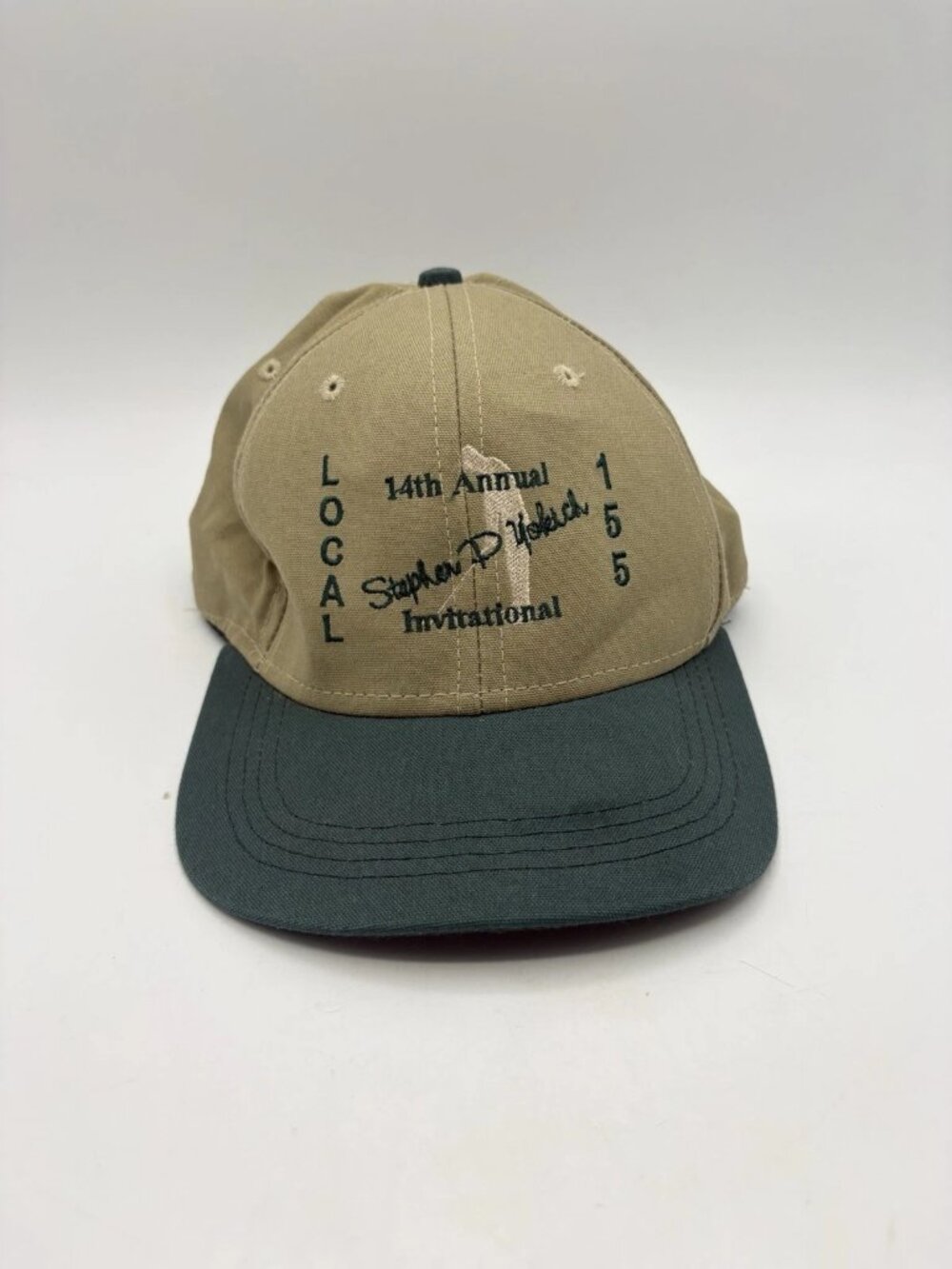 Vintage UAW Local 155 Yokich Invitational Golf Hat Imperial